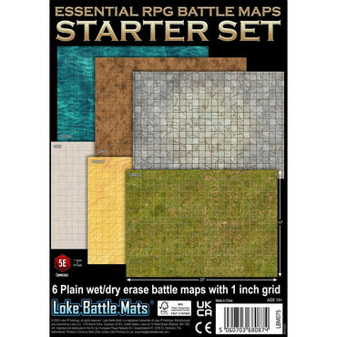 Loke Battle Mats: Essential RPG Battle Maps Starter Set