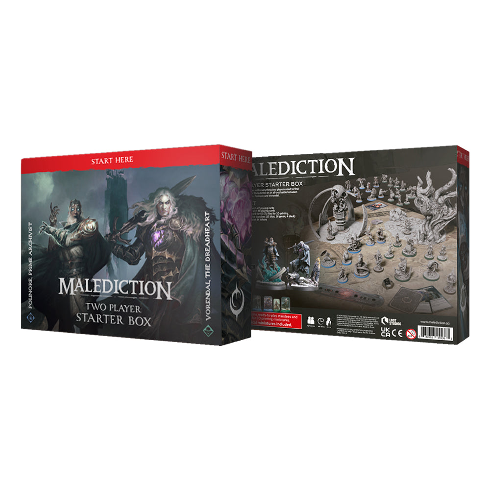 Malediction: 2 Player Starter Set - Vorendal Vs. Polinore