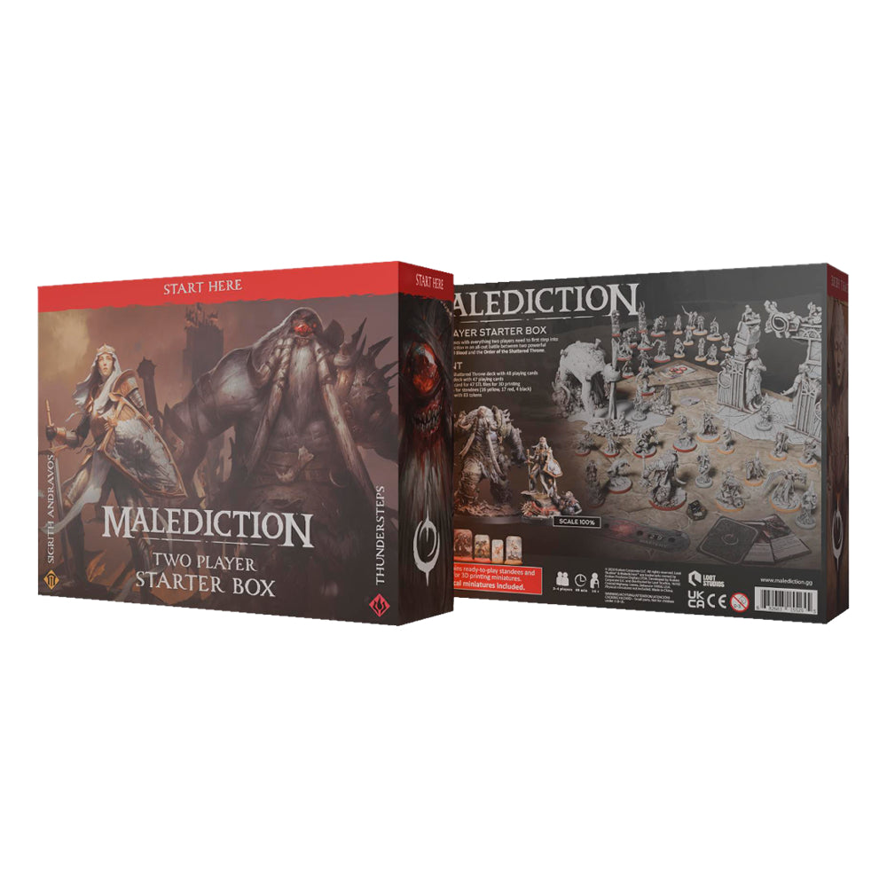 Malediction: 2 Player Starter Set - Sigrith Vs. Thundersteps