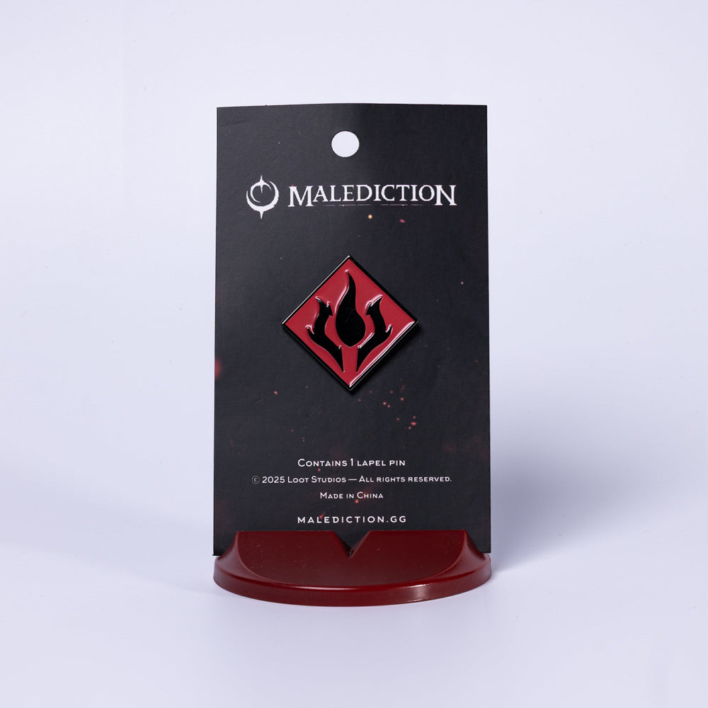 Malediction: Faction Pins - Primal Blood
