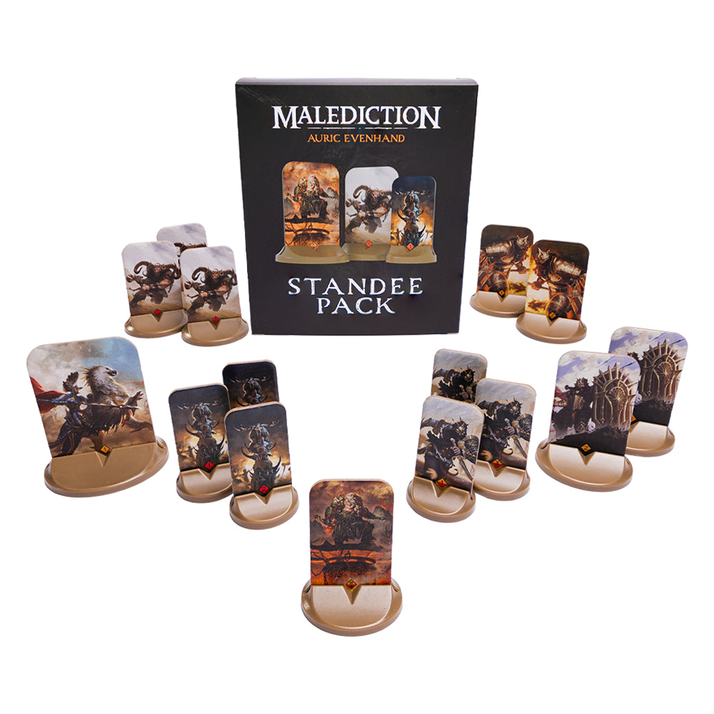 Malediction: Standee Pack - Auric Evenhand