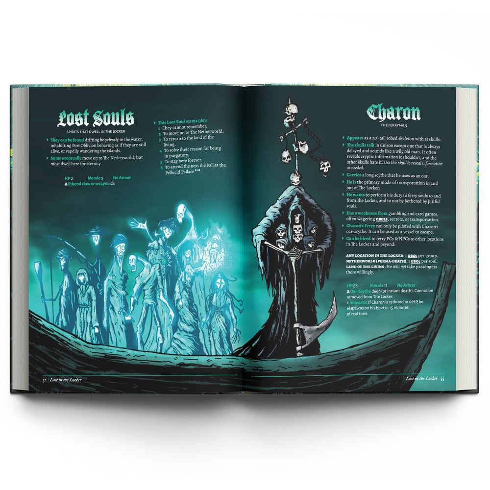 MORK BORG: PIRATE BORG - Down Among The Dead (HC)