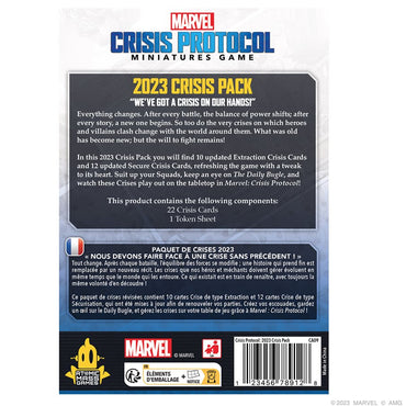 Marvel Crisis Protocol: Crisis Card Pack 2023