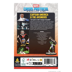 Marvel Crisis Protocol: Character Pack - Captain America & The Avengers