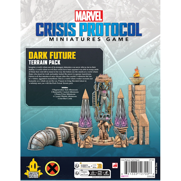 Marvel Crisis Protocol Dark Future Terrain Pack