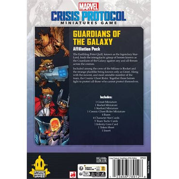 Marvel Crisis Protocol: Affiliation Pack - Guardians of the Galaxy