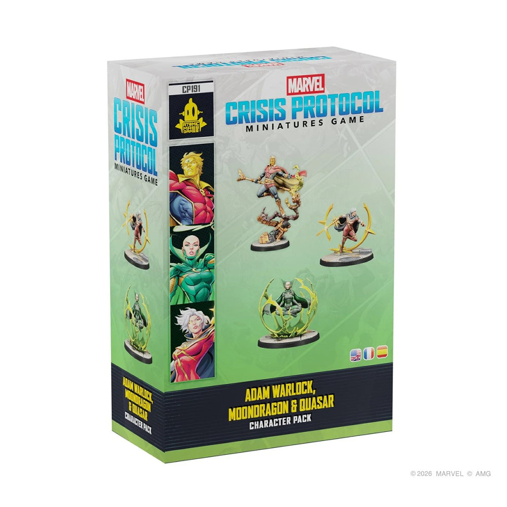 Marvel Crisis Protocol: Character Pack - Adam Warlock, Moondragon & Quasar