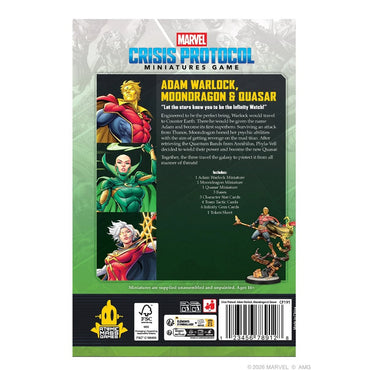 Marvel Crisis Protocol: Character Pack - Adam Warlock, Moondragon & Quasar
