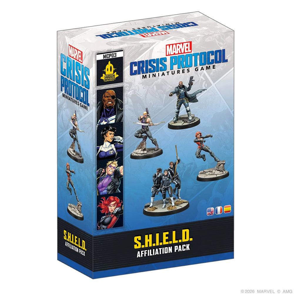 Marvel Crisis Protocol: Affiliation Pack - S.H.I.E.L.D.