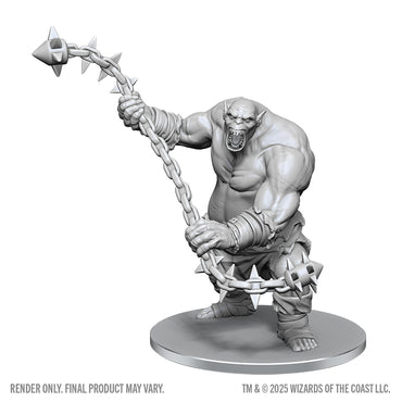 D&D Minis: Ogre Chain Brute (Unpainted / WV28)