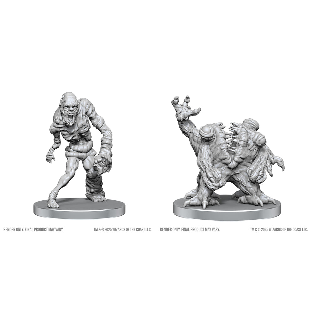 D&D Minis: Rutterkin & Maw Demon (Unpainted / WV28)