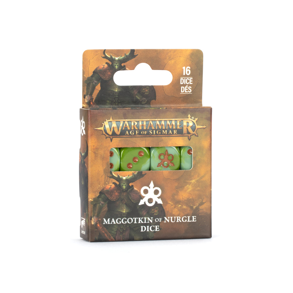 (PREORDER) Age of Sigmar Dice: Maggotkin of Nurgle