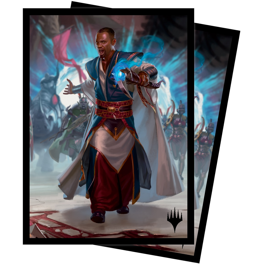 MTG Deck Protector Sleeves: March of the Machine - Teferi Akosa Of Zhalfir (100 Count / Ultra PRO)