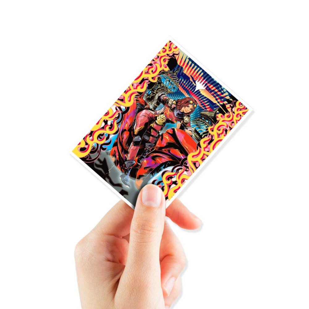 MTG APEX Sleeves: Aetherdrift - Chandra, Spark Hunter (105 Count / Ultra Pro)