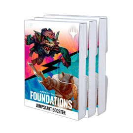 MTG Deck Box: Foundations - Jumpstart Booster, 3 Pack (Ultra Pro, Holds 15+ Each)