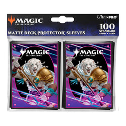 MTG Deck Protector Sleeves: Foundations - Ajani (100 Count / Ultra PRO)