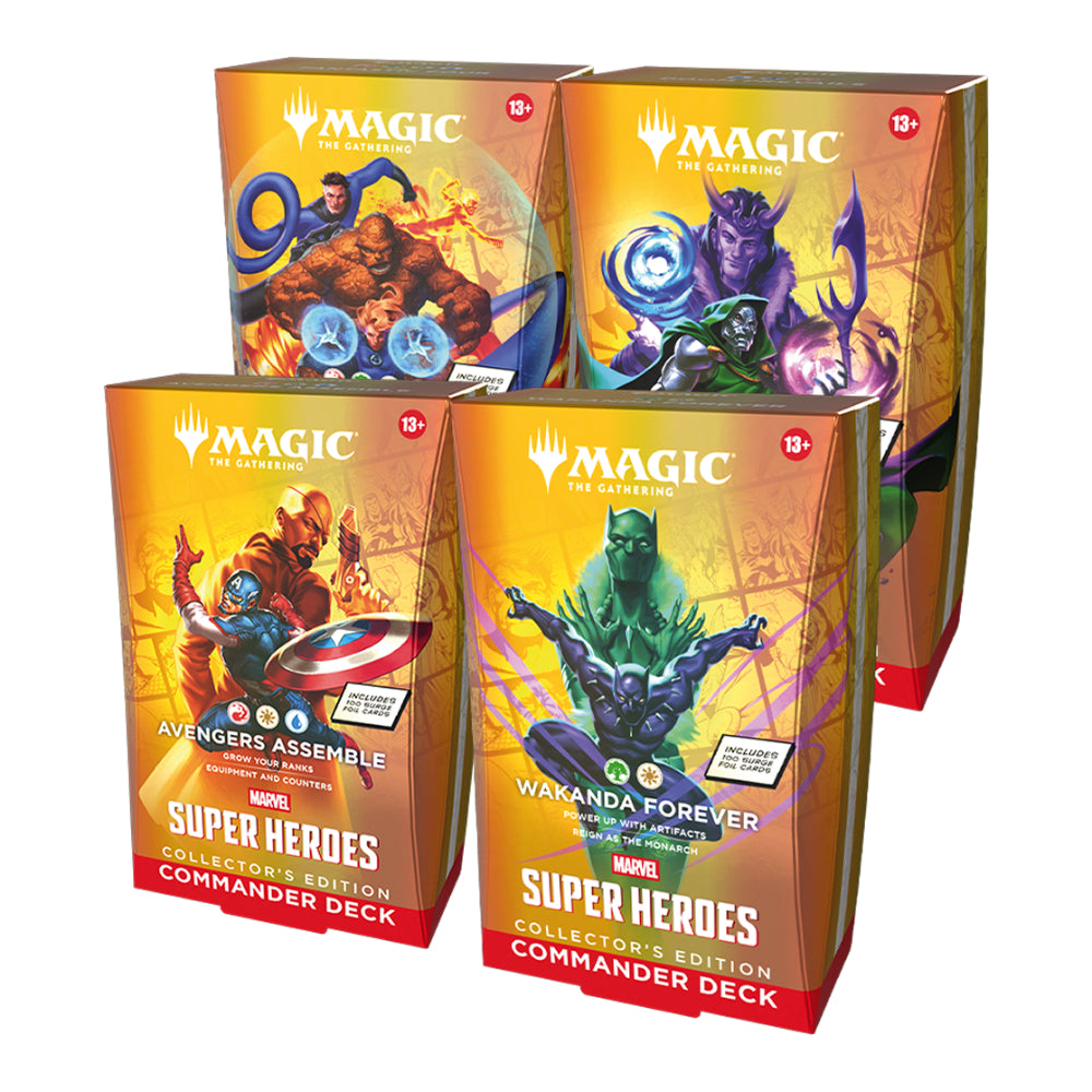 MTG: Marvel Super Heroes Collector's Commander Deck