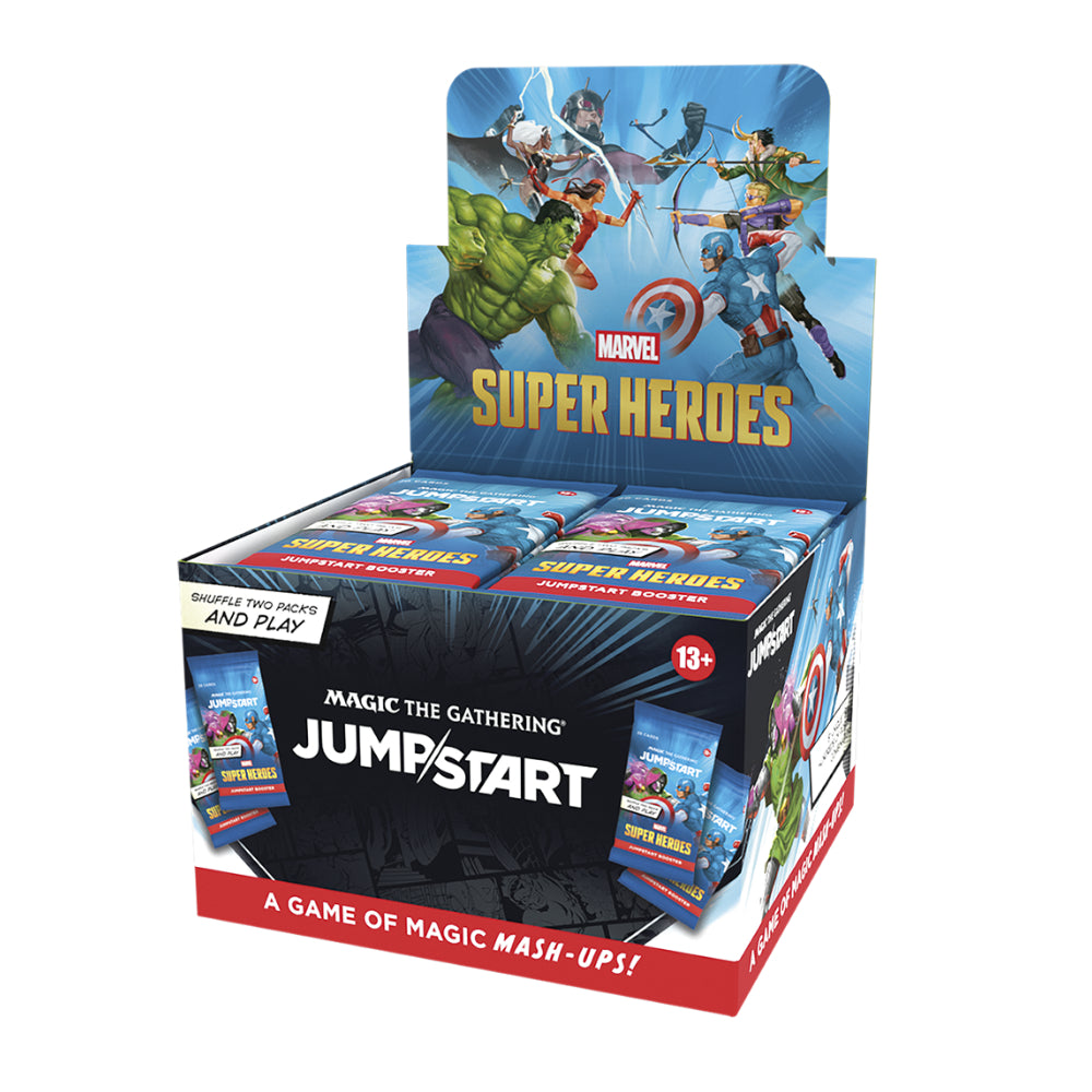 (PREORDER) MTG: Marvel Super Heroes Jumpstart Booster Box