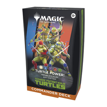 (PREORDER) MTG: Teenage Mutant Ninja Turtles Commander Deck - Turtle Power!