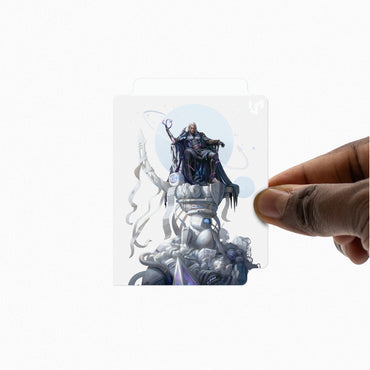 MTG Clear Deck Box: Edge of Eternities - Tezzeret, Cruel Captain (Holds 100 / +100 Sleeves / Ultra PRO)