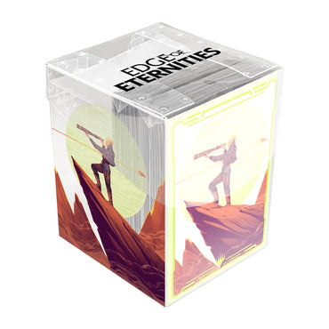 MTG Clear Deck Box: Edge of Eternities - Sami, Wildcat Captain (Holds 100 / +100 Sleeves / Ultra PRO)