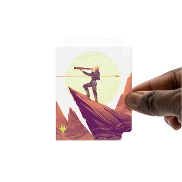 MTG Clear Deck Box: Edge of Eternities - Sami, Wildcat Captain (Holds 100 / +100 Sleeves / Ultra PRO)