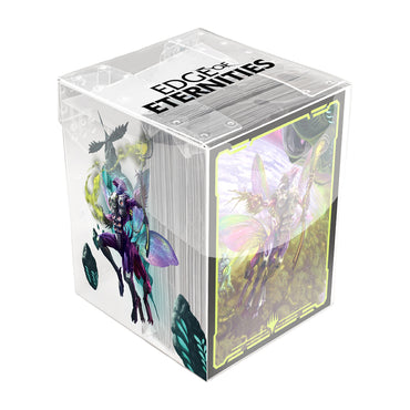 MTG Clear Deck Box: Edge of Eternities - Szarel, Genesis Shepherd (Holds 100 / +100 Sleeves / Ultra PRO)