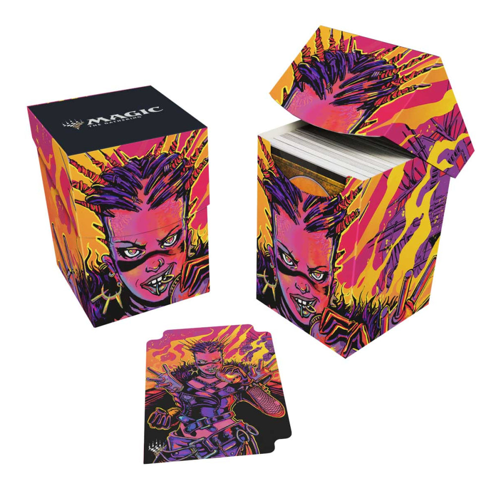 MTG Deck Box: Aetherdrift - Far Fortune, End Boss (100+ / Ultra Pro)