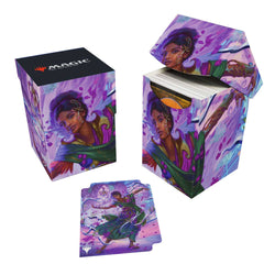 MTG Deck Box: Aetherdrift - Saheeli, Radiant Creator (100+ / Ultra Pro)