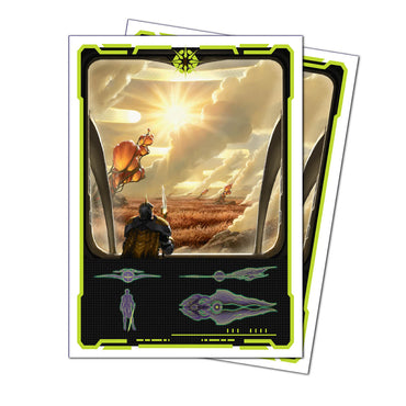 MTG APEX Sleeves: Edge of Eternities - Adagia, Windswept Bastion (105 Count / Ultra PRO)