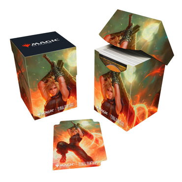 MTG Deck Box: Final Fantasy - Cloud, Ex-SOLDIER (Holds 100+ / Ultra PRO)