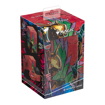 MTG Deck Box: Aetherdrift Flip'n'Tray - Hazoret, Godseeker (Holds 100+ / Ultimate Guard)