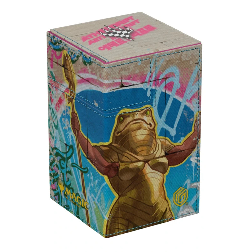 MTG Deck Box: Aetherdrift Flip'n'Tray - Sab-Sunen, Luxa Embodied (Holds 100+ / Ultimate Guard)