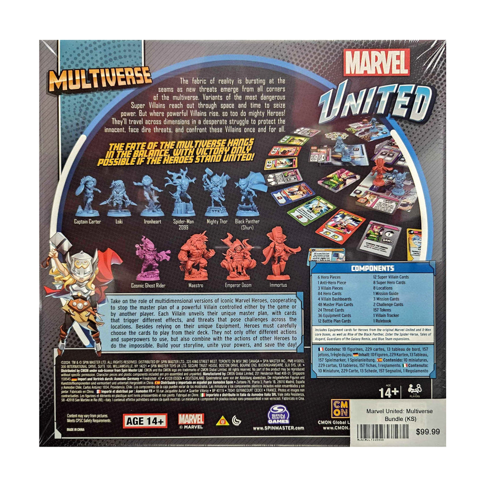 Marvel United: Multiverse Core Box