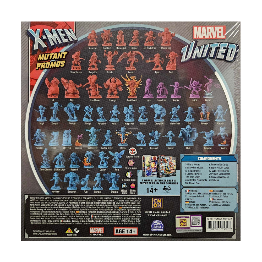 Marvel United: Mutant Promos (KS Exclusive)