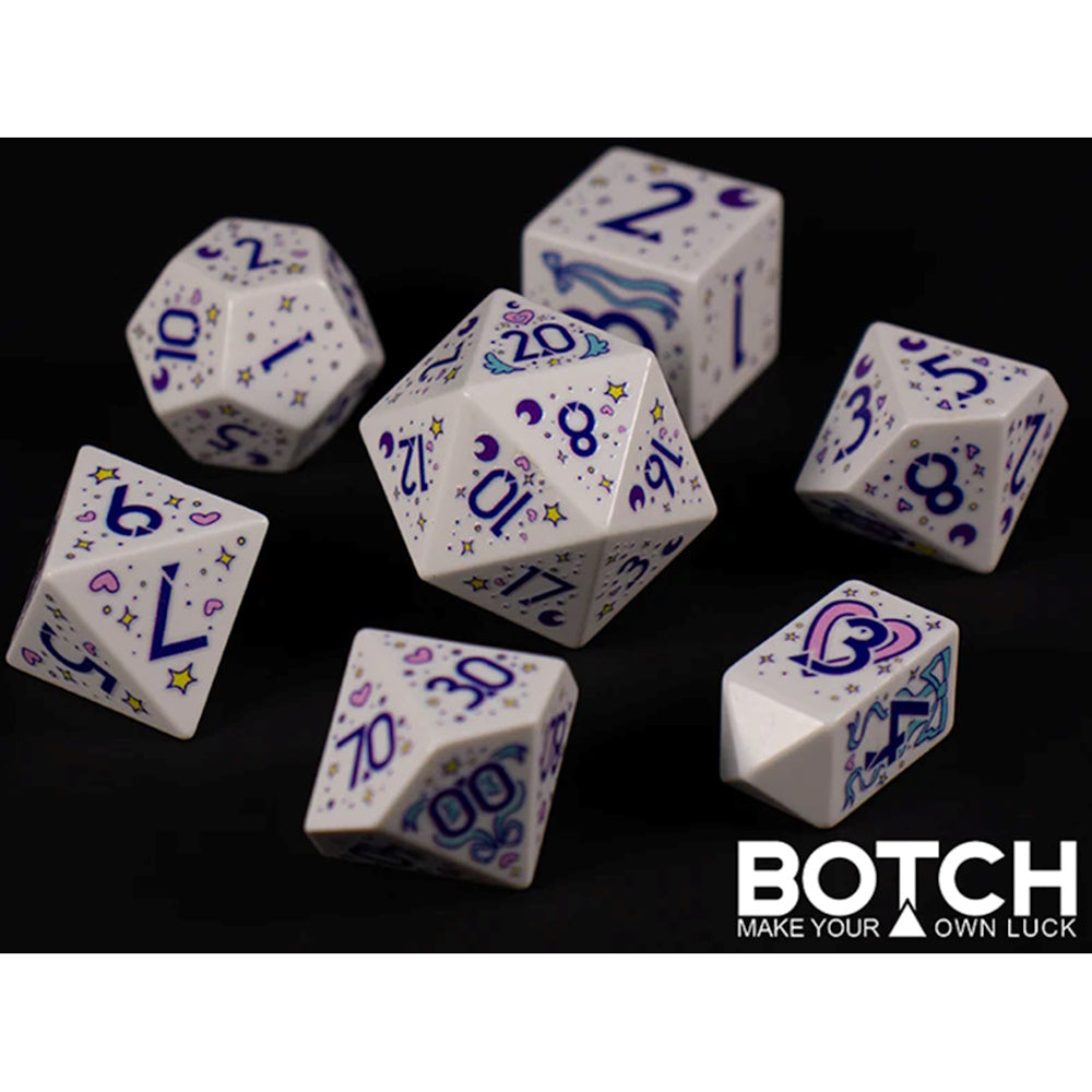 7-Die RPG Dice Set: Magic Princess (BOTCH)