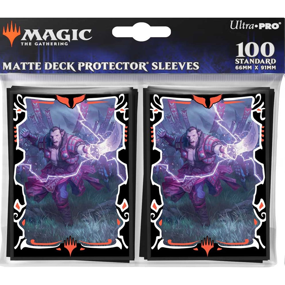 MTG Sleeves: Tarkir Dragonstorm - Mardu Surge (100 Count / Ultra Pro)