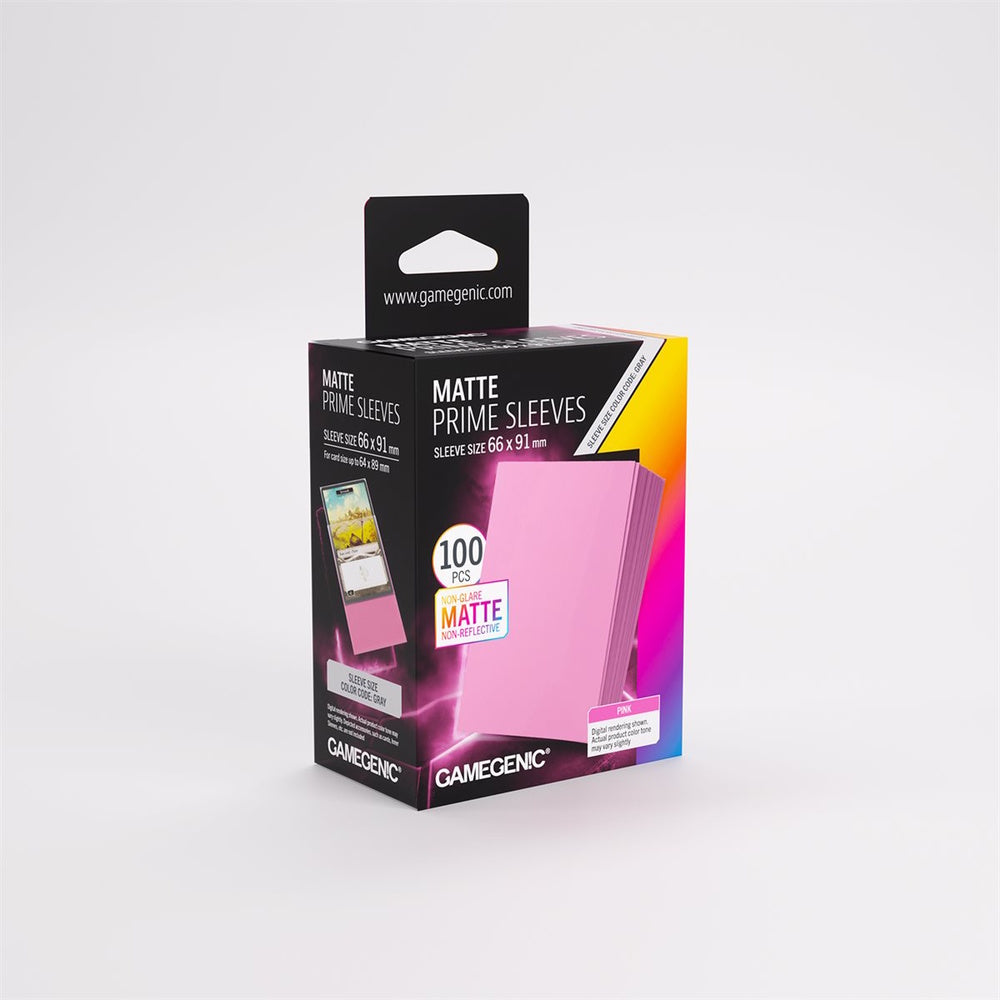 Gamegenic: Matte Prime Sleeves - Pink (100 Count)
