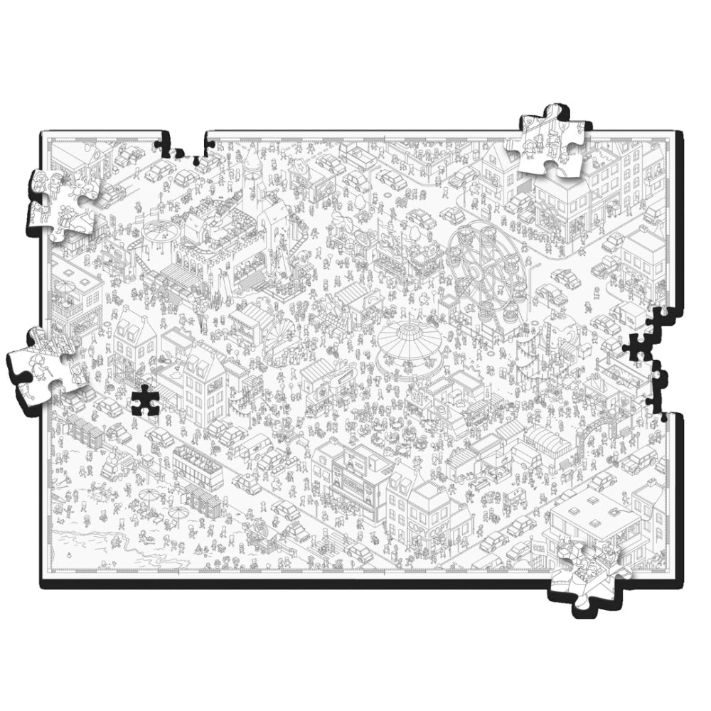 MicroMacro Puzzles (500 Pieces): Funfair