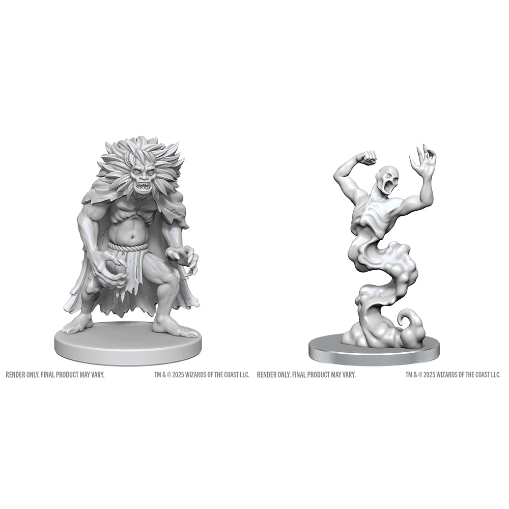 D&D Minis: Classic Wight & Classic Wraith (Unpainted / WV28)