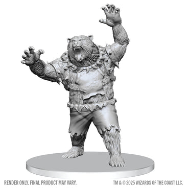 D&D Minis: Werebear (Unpainted / WV28)