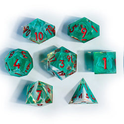 Resin RPG Dice: Misty Step (Mimic Dice)