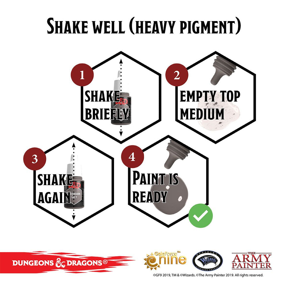 D&D: Nolzur's Marvelous Pigments - Monsters Paint Set