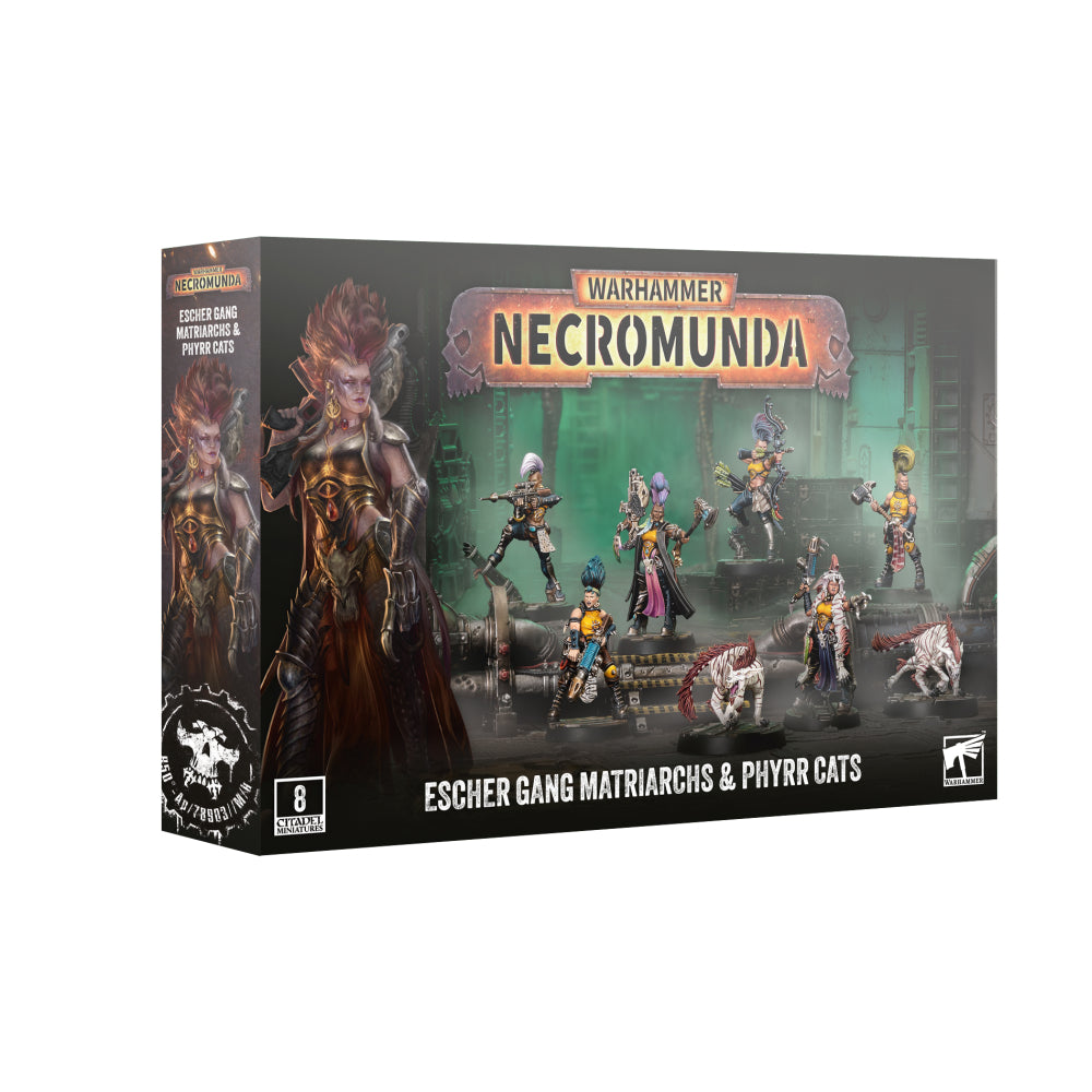 (PREORDER) Necromunda: Escher Gang Matriarchs & Phyrr Cats