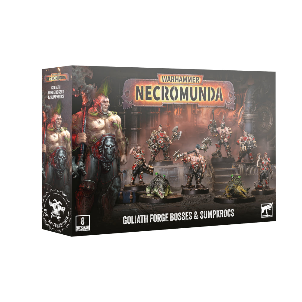 (PREORDER) Necromunda: Goliath Forge Bosses & Sumpkrocs
