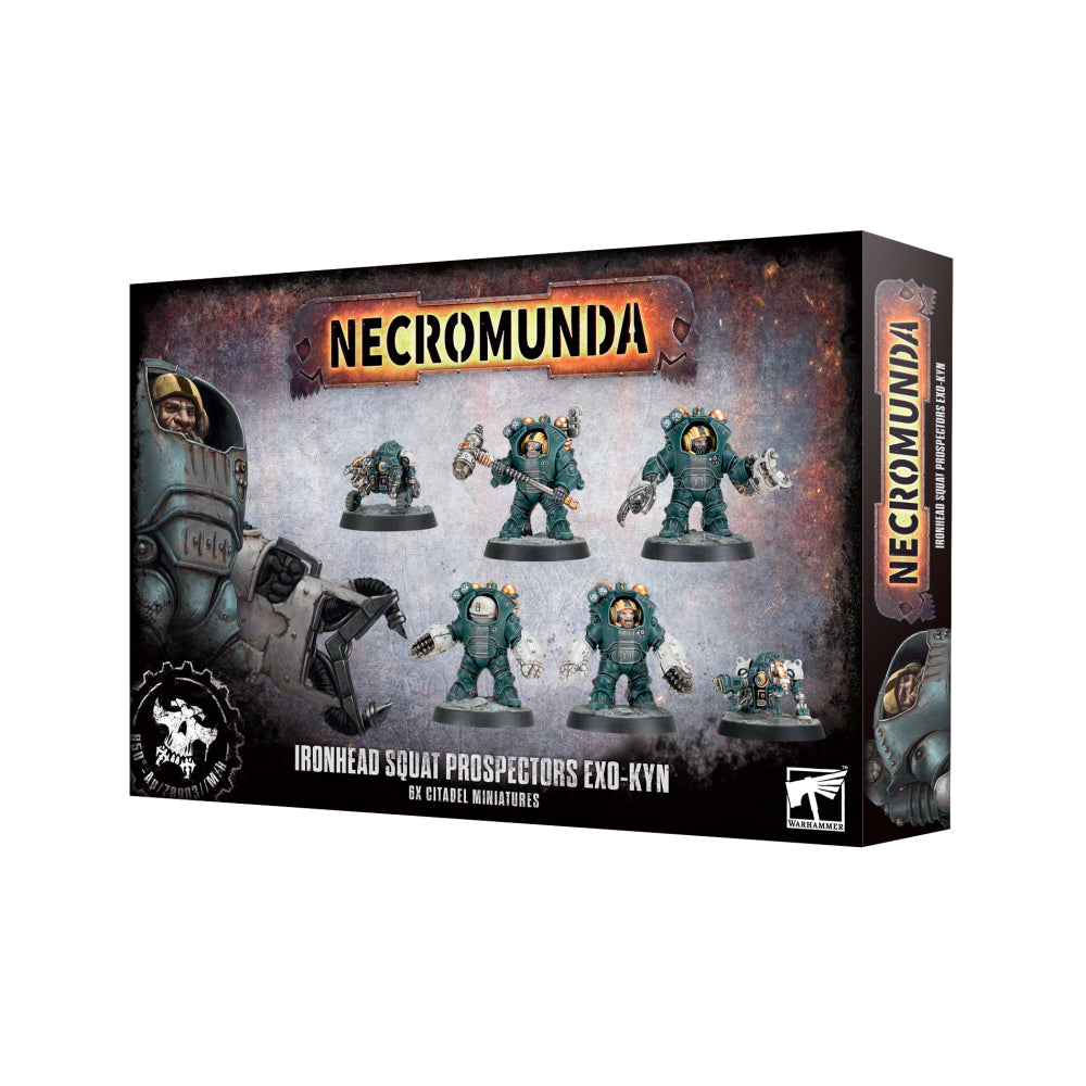 (PREORDER) Necromunda: Ironhead Squat Prospectors Exo-Kyn