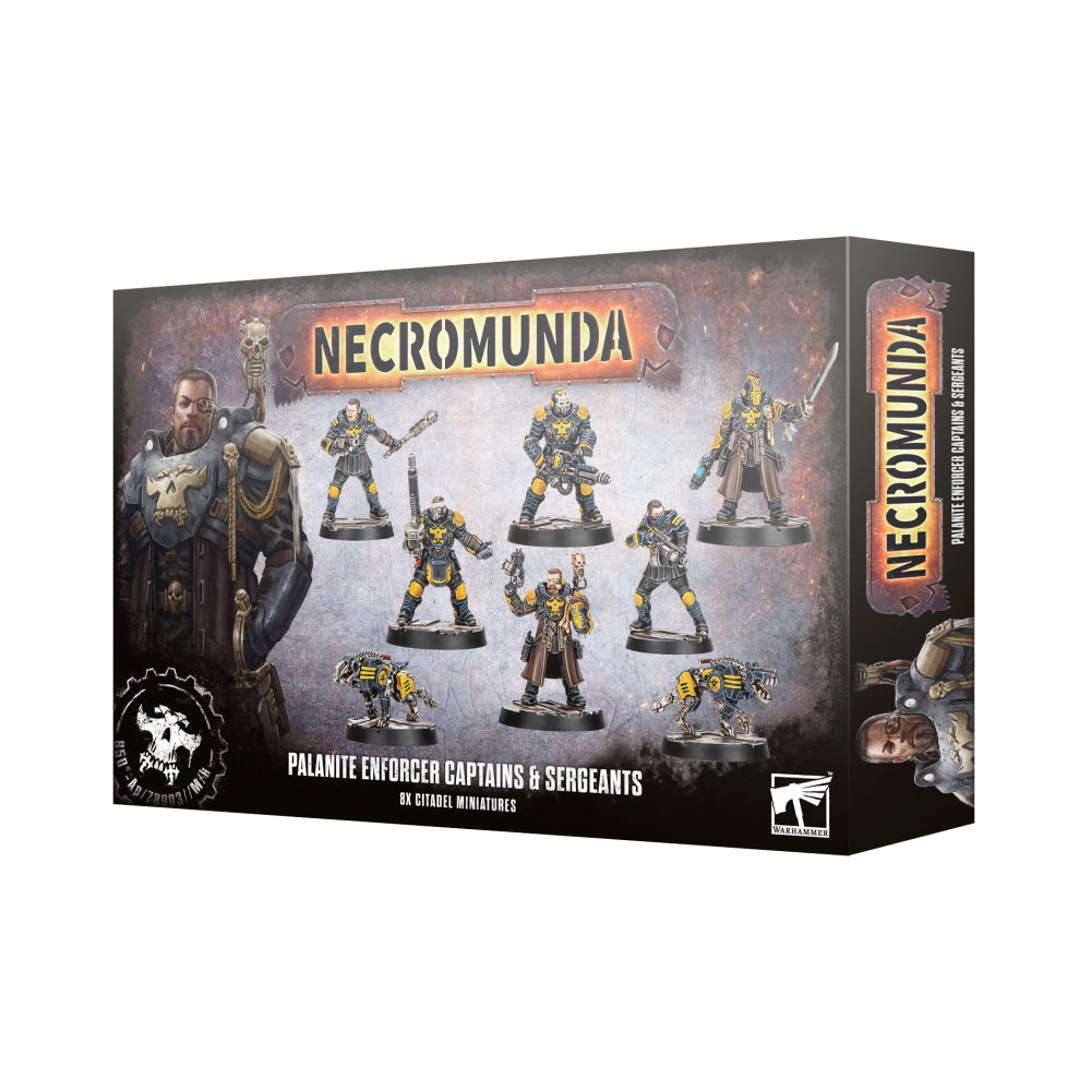 Necromunda: Palanite Enforcer Captains & Sergeants