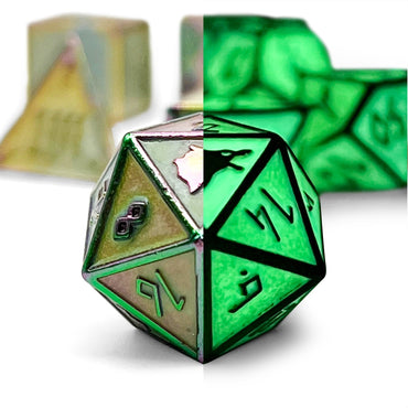 Metal RPG Dice: Norse Themed - Yggdrasil (Norse Foundry)
