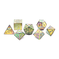 Metal RPG Dice: Norse Themed - Yggdrasil (Norse Foundry)