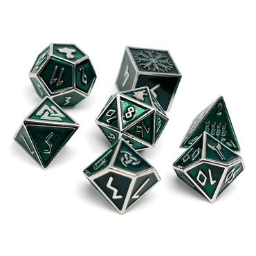 Metal RPG Dice: Norse Themed - Loki (Norse Foundry)